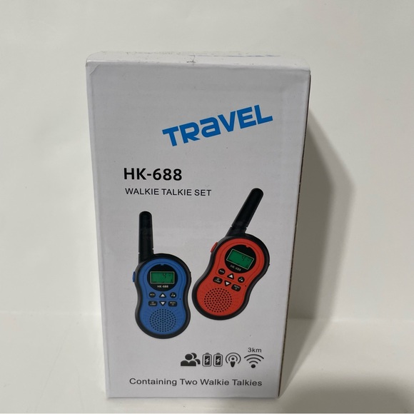 Travel HK-588 Walkie Talkie Set
Contains 2 Walkie Talkies - Picture 13 of 13